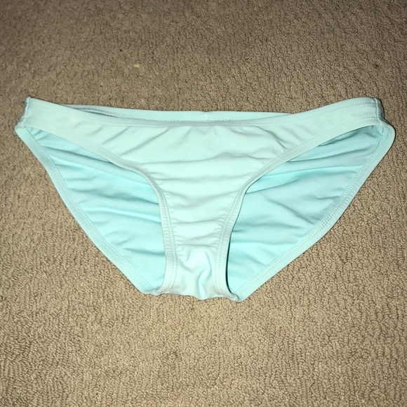 mint green bikini bottoms